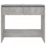 betonszürke szerelt fa tálalóasztal 89x41x76,5 cm