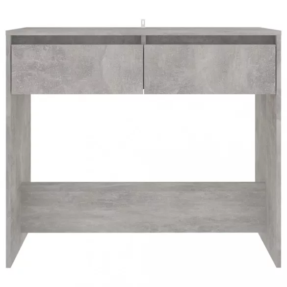 betonszürke szerelt fa tálalóasztal 89x41x76,5 cm