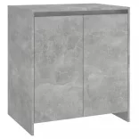 betonszürke szerelt fa tálalószekrény 70x41x75 cm