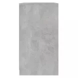 betonszürke szerelt fa tálalószekrény 70x40,5x75 cm