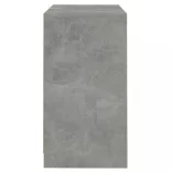 betonszürke szerelt fa tálalószekrény 70x41x75 cm