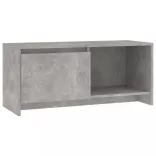 betonszürke szerelt fa TV-szekrény 90x35x40 cm