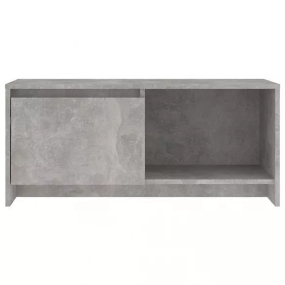 betonszürke szerelt fa TV-szekrény 90x35x40 cm