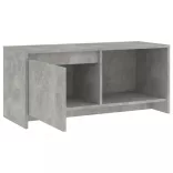 betonszürke szerelt fa TV-szekrény 90x35x40 cm