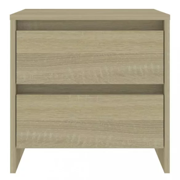 sonoma tölgy színű szerelt fa éjjeliszekrény 45x34,5x44,5 cm