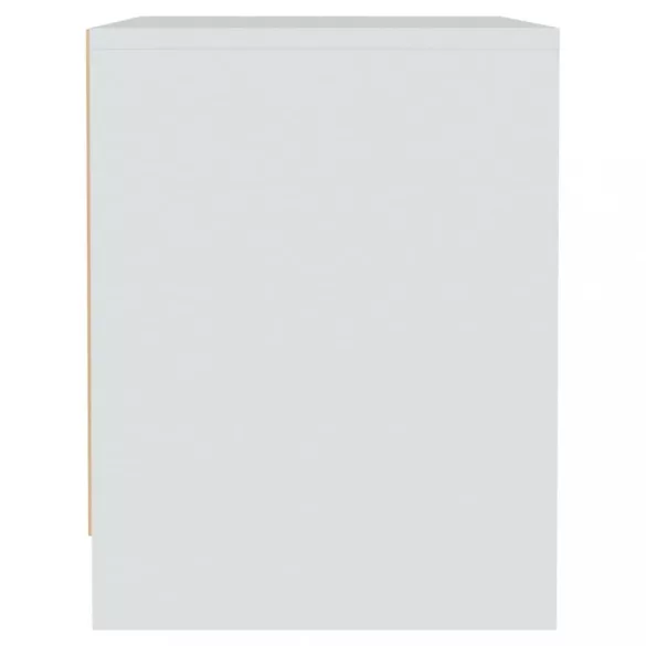 fehér forgácslap éjjeliszekrény 45 x 34 x 44,5 cm