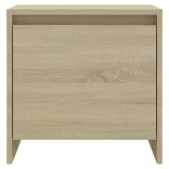 2 db sonoma tölgy éjjeliszekrény 45x34x44,5 cm