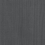 szürke tömör fenyőfa TV szekrény 80 x 31 x 39 cm