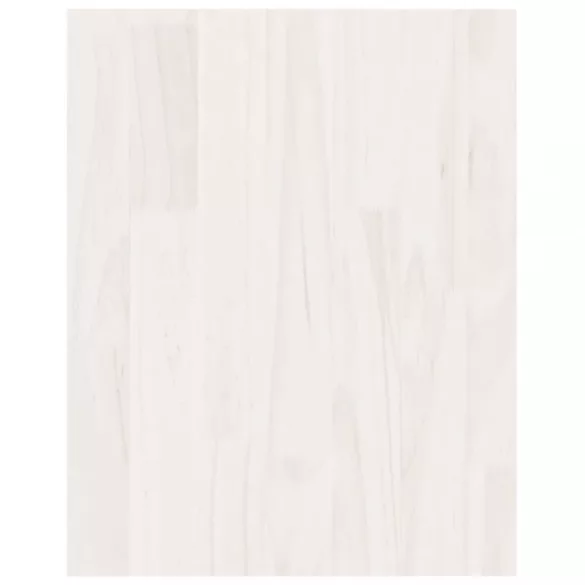 fehér tömör fenyőfa TV-szekrény 70 x 33 x 42 cm