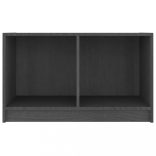 szürke tömör fenyőfa TV-szekrény 70 x 33 x 42 cm