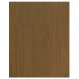 mézbarna tömör fenyőfa TV-szekrény 70 x 33 x 42 cm