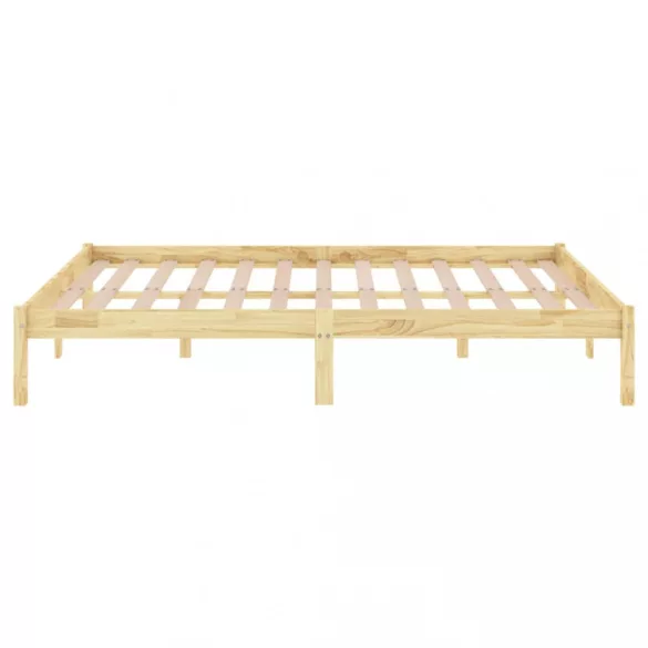 Double tömör fa ágykeret 135 x 190 cm