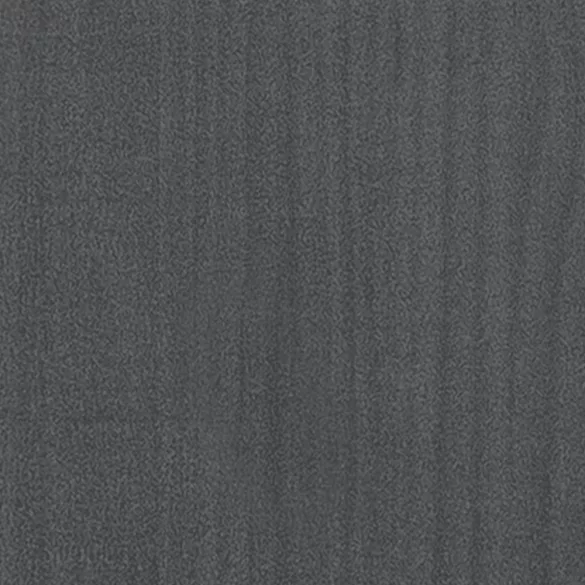 szürke tömör fenyőfa ágykeret 200x200 cm