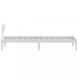 fehér tömör fenyőfa ágykeret 90 x 200 cm