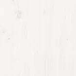 fehér tömör fenyőfa ágykeret 90 x 200 cm