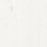 fehér tömör fenyőfa ágykeret 200 x 200 cm