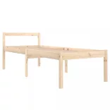 tömör fenyőfa ágy időseknek 90 x 200 cm