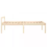 tömör fenyőfa ágy időseknek 90 x 200 cm