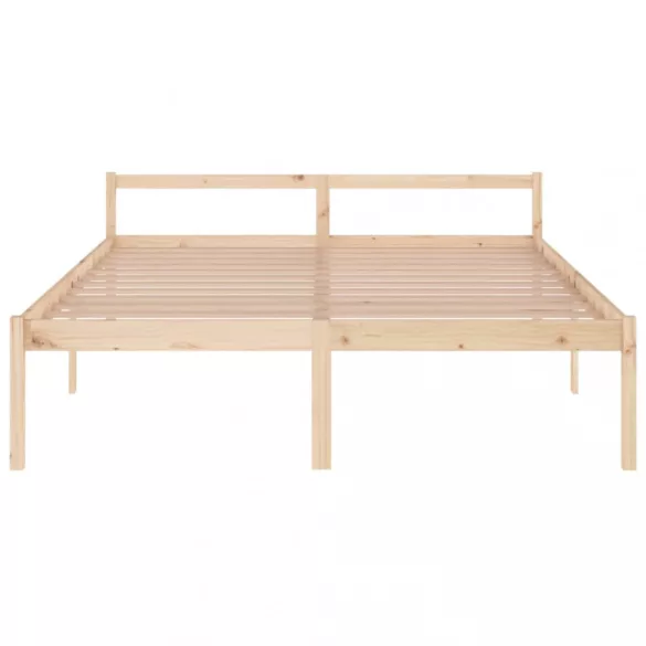 Super King Size tömör fenyőfa ágy időseknek 180 x 200 cm