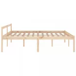 Super King Size tömör fenyőfa ágy időseknek 180 x 200 cm
