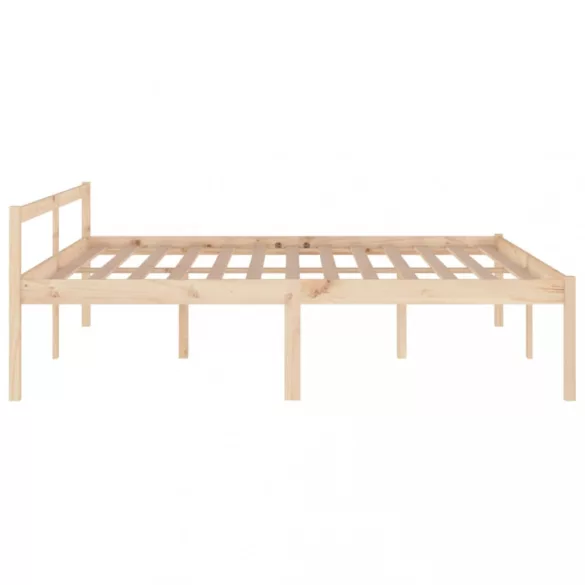 Super King Size tömör fenyőfa ágy időseknek 180 x 200 cm
