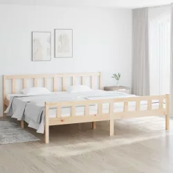 tömör fa ágykeret matrac nélkül 160 x 200 cm