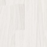 fehér tömör fenyőfa könyvszekrény/térelválasztó 60x35x167 cm