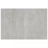 betonszürke szerelt fa ágyfejtámla 120x1,5x80 cm