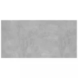 betonszürke szerelt fa ágyfejtámla 160 x 1,5 x 80 cm