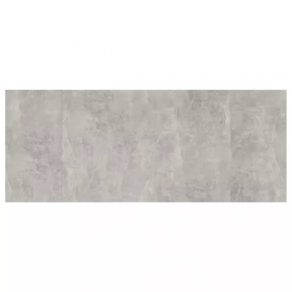 betonszürke szerelt fa ágyfejtámla 200x1,5x80 cm