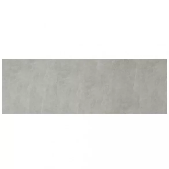 betonszürke szerelt fali fejtámla 240 x 1,5 x 80 cm