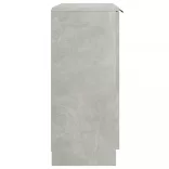 betonszürke szerelt fa tálalóasztal 60 x 30 x 70 cm