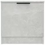 2 db betonszürke éjjeliszekrény 40 x 39 x 40 cm