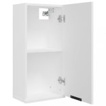 fehér fali fürdőszobaszekrény 32x20x67 cm