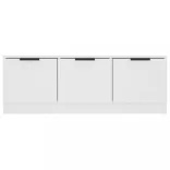 fehér szerelt fa TV-szekrény 102 x 35 x 36,5 cm