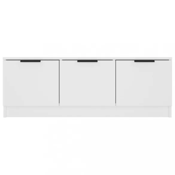 fehér szerelt fa TV-szekrény 102 x 35 x 36,5 cm