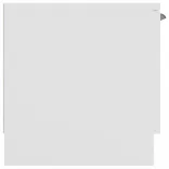 fehér szerelt fa TV-szekrény 102 x 35 x 36,5 cm