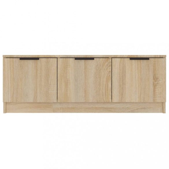 sonoma tölgy színű szerelt fa TV-szekrény 102 x 35 x 36,5 cm