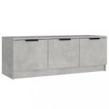 betonszürke szerelt fa TV-szekrény 102 x 35 x 36,5 cm