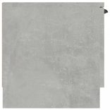 betonszürke szerelt fa TV-szekrény 102 x 35 x 36,5 cm