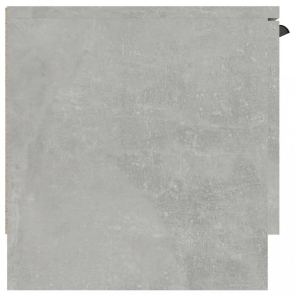 betonszürke szerelt fa TV-szekrény 102 x 35 x 36,5 cm