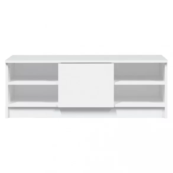 fehér szerelt fa TV-szekrény 102 x 35,5 x 36,5 cm