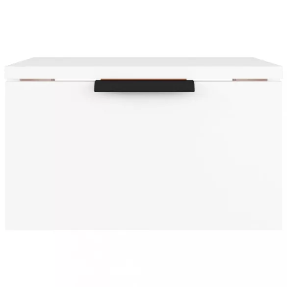 fehér falra szerelhető éjjeliszekrény 34 x 30 x 20 cm