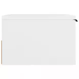 fehér falra szerelhető éjjeliszekrény 34 x 30 x 20 cm