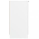 füstös tölgyszínű szerelt fa cipősszekrény 59 x 35 x 70