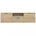 sonoma tölgyfa TV-szekrény 140 x 35 x 40 cm