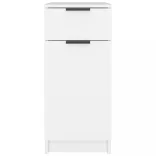 fehér szerelt fa íróasztalszekrény 33,5 x 50 x 75 cm