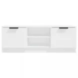 fehér szerelt fa TV-szekrény 102 x 35 x 36,5 cm