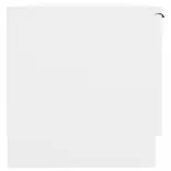 fehér szerelt fa TV-szekrény 102 x 35 x 36,5 cm