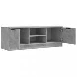 betonszürke szerelt fa TV-szekrény 102 x 35 x 36,5 cm